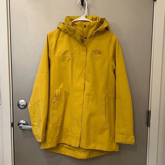 The North Face Jackets & Coats Womens The North Face Yellow Rain